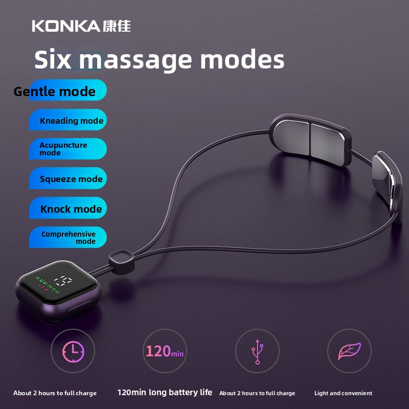 Easewell Neck Massager — Violet pendant model